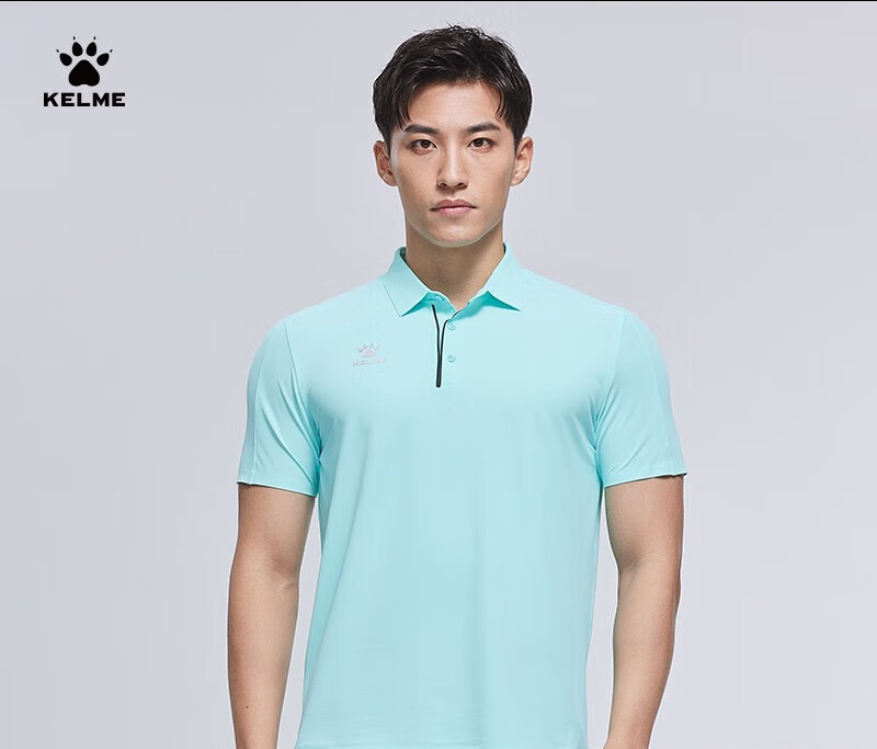 KELME 卡爾美POLO衫男春夏商務(wù)運(yùn)動(dòng)短袖T恤網(wǎng)球乒乓球翻領(lǐng)上衣男裝 8251PL1006/2066